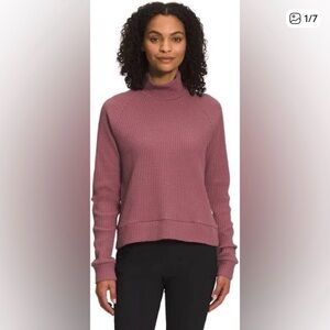 The North Face Pink Textured Women's Sweater